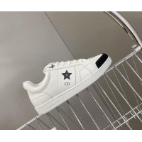 Trendy Design Dior CD Star Calfskin Sneakers White/Black 325134