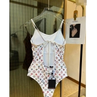 ​Shop Discount Louis Vuitton One Piece Swimwear 030602 White/Multicolor 2024