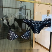 ​Most Popular Louis Vuitton Two Pieces Swimwear 030601 Black/White 2024