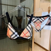 Cheapest Burberry Two Pieces Swimwear 030601 Beige/Black 2024