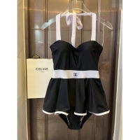 Top Quality Chanel Swimwear 030615 White/Black 2024