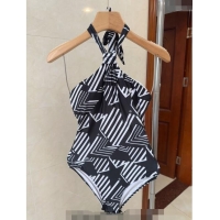 Most Popular Chanel Star Swimwear 030607 Black/White 2024