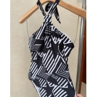 Most Popular Chanel Star Swimwear 030607 Black/White 2024