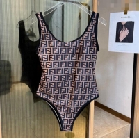 Good Product Fendi FF Swimwear 0306 Brown/Black 2024