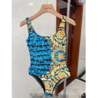 ​Top Grade Versace One Piece Swimwear 0307 Blue/Yellow 2024