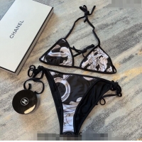 ​Shop Promotional Versace Two Pieces Swimwear 0307 Black/Light Grey 2024