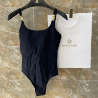 ​Inexpensive Versace Medusa One Piece Swimwear 030702 Black 2024