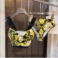 ​Pretty Style Versace Swimwear with 0307 Lace Yellow/Black 2024