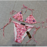 ​Buy Classic Versace Butterfly Swimwear 0307 Pink 2024