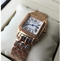 Luxurious Grade Cartier 18K PanthEre de Dial 27mm WJPN0009 Rose Gold