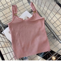 Cheapest Celine Triomphe Vest 0307 Light Pink 2024