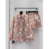 Grade Design Fendi FF Shirt and Shorts D040708 2024