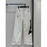 Super Quality Dior Denim Pants D040713 White 2024