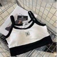 Traditional Discount Chanel Short Vest 0307 White/Black 2024