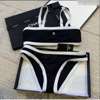 ​New Design Chanel Swimwear 0308 Black/White 2024