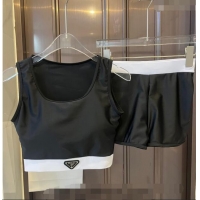 Top Grade Prada Swimwear CH040109 Black/White 2024