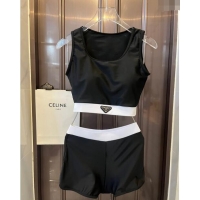 Top Grade Prada Swimwear CH040109 Black/White 2024