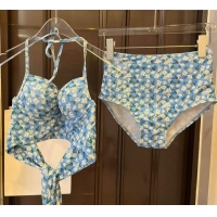 Top Quality Classic Gucci Daisy Swimwear CH0401 Blue 2024