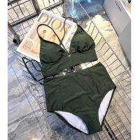 Wholesale Cheap Celine Swimwear CE040101 Green 2024