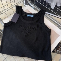 ​Reasonable Price Prada Knit Vest 0401 Black 2024