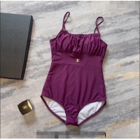 ​Top Grade Celine Swimwear CE040101 Purple 2024