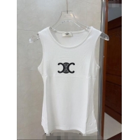 ​Famous Brand Celine Long Vest 0401 White 2024