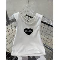 Unique Discount Chanel Love Vest 0401 White 2024