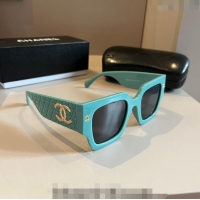 Good Looking Chanel Sunglasses 041006 Green 2024