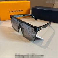 Buy Cheapest Louis Vuitton Sunglasses 041001 Black/Grey 2024