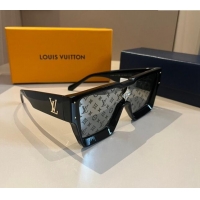 Reasonable Price Louis Vuitton Cyclone Sunglasses 0410 Black 2024