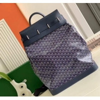 Best Quality Goyard Steamer PM Travel Bag G8039 Navy Blue