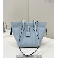 Well Crafted Fendi Origami Mini Bag in Leather that can be transformed 8626 Light Blue 2024 TOP