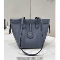 Inexpensive Fendi Origami Mini Bag in Leather that can be transformed 8626 Grey Blue 2024 TOP