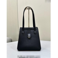 Good Looking Fendi Origami Medium Bag in Leather that can be transformed 8626 Black 2024 TOP