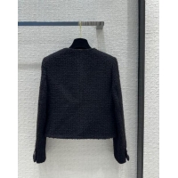 Famous Brand Chanel Tweed Jacket CH041825 Black 2024