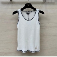 ​Promotional Chanel Knit Vest CH041833 White 2024