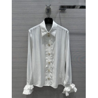 Good Looking Chanel Shirt CH041913 White 2024