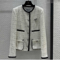 Grade Design Chanel Tweed Jacket CH041916 White 2024