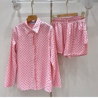 Well Crafted Chanel Shirt and Shorts CH041934 Pink 2024