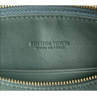 Famous Brand Bottega Veneta Mini Sunrise Hobo Bag 763747 Aloe Green 2024