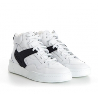 ​Top Quality Celine CT-06 High Top Sneakers In Calfskin Leather CE1256 White/Black