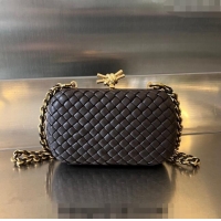 Promotional Bottega Veneta Knot With Chain Mini Bag 776662 Fondant Brown 2024