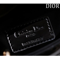 Super Quality Dior Micro Lady Dior Bag in Patent Leather M0856 Black/Gold 2023