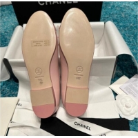 Grade Quality Chanel Classic Lambskin Ballet Flat Light Pink 325023