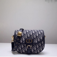 Trendy Design Dior Medium Dior Bobby Bag in Dior Oblique Jacquard CD1207 Blue 2024