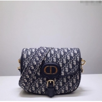 Well Crafted Dior Large Dior Bobby Bag in Dior Oblique Jacquard CD1207 Blue 2024