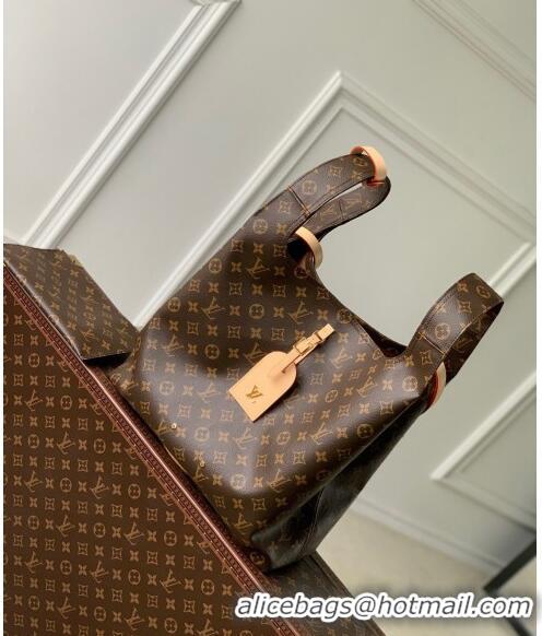 Top Grade Louis Vuitton Classic Monogram Canvas Shopping Bag Atlantis GM M46817