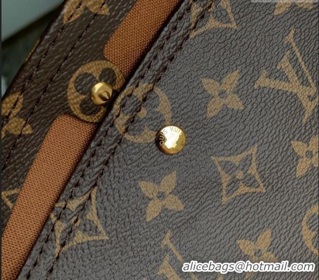 Top Grade Louis Vuitton Classic Monogram Canvas Shopping Bag Atlantis GM M46817