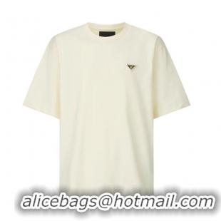 Promotional Prada Cotton T-shirt PA2875 Natural