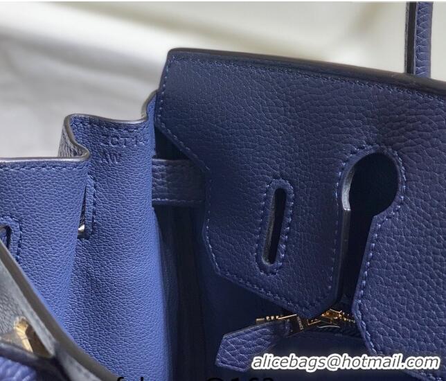 Promotional Hermes Birkin 30cm Bag in Togo Leather 1227 Deep Blue 2023